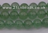 CBQ491 15.5 inches 6mm round green strawberry quartz beads