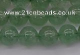 CBQ493 15.5 inches 10mm round green strawberry quartz beads