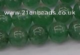 CBQ498 15.5 inches 10mm round green strawberry quartz beads