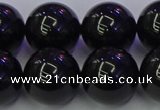 CBQ506 15.5 inches 16mm round natural black quartz beads