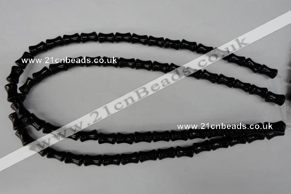 CBS210 15.5 inches 8*12mm bone blackstone beads wholesale