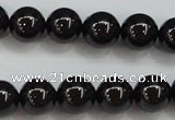 CBS553 15.5 inches 10mm round AA grade black spinel beads