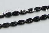 CBT08 16 inches 6*8mm oval natural biotite beads wholesale