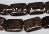 CBZ238 15.5 inches 15*20mm rectangle bronzite gemstone beads