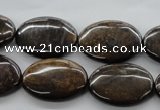 CBZ307 15.5 inches 18*25mm oval bronzite gemstone beads wholesale