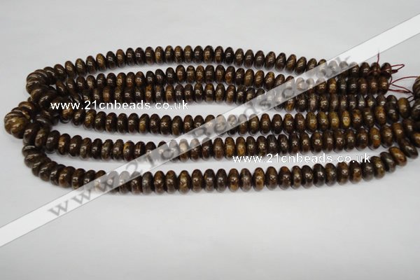 CBZ400 15.5 inches 5*8mm rondelle bronzite gemstone beads