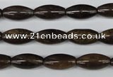 CBZ405 15.5 inches 8*16mm rice bronzite gemstone beads