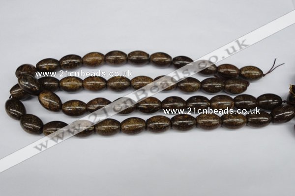 CBZ409 15.5 inches 13*18mm rice bronzite gemstone beads