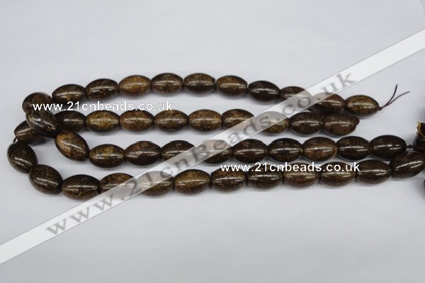 CBZ410 15.5 inches 15*20mm rice bronzite gemstone beads