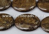 CBZ422 15.5 inches 22*30mm oval bronzite gemstone beads