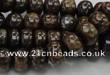 CBZ54 15.5 inches 7*10mm rondelle bronzite gemstone beads wholesale