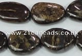 CBZ60 15.5 inches 18*25mm freeform bronzite gemstone beads