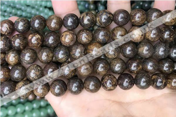 CBZ621 15.5 inches 10mm round bronzite beads wholesale