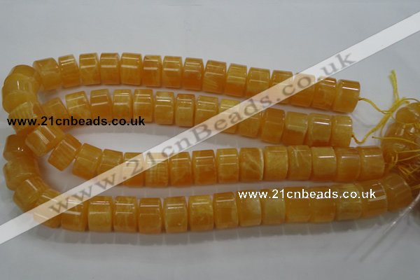 CCA19 15.5 inches 12*18mm rondelle calcite gemstone beads