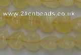 CCA22 15.5 inches 8*8mm heart calcite gemstone beads wholesale