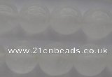 CCA355 15.5 inches 12mm round white calcite beads wholesale