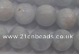 CCA403 15.5 inches 10mm round blue calcite beads wholesale
