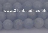 CCA406 15.5 inches 8mm round blue calcite gemstone beads