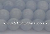 CCA407 15.5 inches 10mm round blue calcite gemstone beads