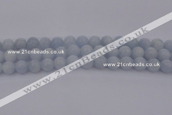 CCA408 15.5 inches 12mm round blue calcite gemstone beads