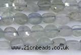 CCB1138 15 inches 4mm faceted coin sapphire beads