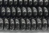 CCB1221 15 inches 3*6mm rondelle shungite gemstone beads