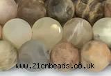 CCB1272 15 inches 10mm faceted sunstone gemstone beads