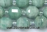 CCB1434 15 inches 7mm - 8mm faceted amazonite beads