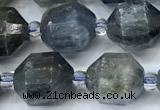 CCB1473 15 inches 9mm - 10mm faceted kyanite beads