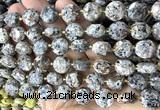 CCB2339 15 inches 12mm faceted coin yooperlite flame jasper beads