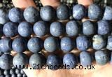 CCB463 15 inches 10mm round blue coral beads