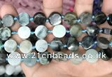 CCB504 15.5 inches 12mm coin jade gemstone beads wholesale