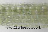 CCB817 15.5 inches 5*12mm rice New jade gemstone beads wholesale