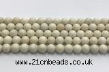CCB823 15.5 inches 10mm round ivory jasper gemstone beads wholesale