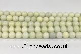 CCB830 15.5 inches 10mm round ivory jasper gemstone beads wholesale