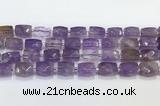 CCB897 11*15mm-12*16mm faceted cuboid ametrine beads wholesale