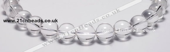 CCC05 15 inches 16mm round white crystal beads Wholesale