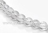 CCC06 15.5 inches 6mm round white crystal beads Wholesale