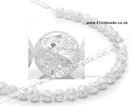 CCC15 grade A 10mm round white crystal beads Wholesale