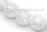 CCC17 14mm round grade A white crystal beads Wholesale