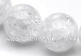 CCC20 20mm round grade A white crystal beads Wholesale