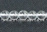 CCC278 15.5 inches 8mm round A grade natural white crystal beads