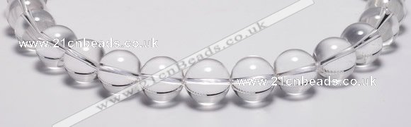 CCC32 15.5 inches 18mm round synthetic white crystal beads