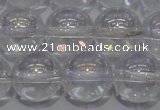 CCC402 15.5 inches 8mm round AB-color white crystal beads