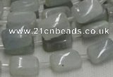 CCE06 16 inches 10*15mm rectangle celestite gemstone beads wholesale