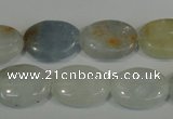 CCE14 15.5 inches 13*18mm oval natural celestite gemstone beads