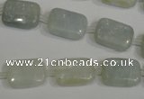 CCE20 15.5 inches 10*12mm rectangle natural celestite gemstone beads