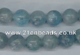 CCE52 15.5 inches 10mm round dyed natural celestite gemstone beads