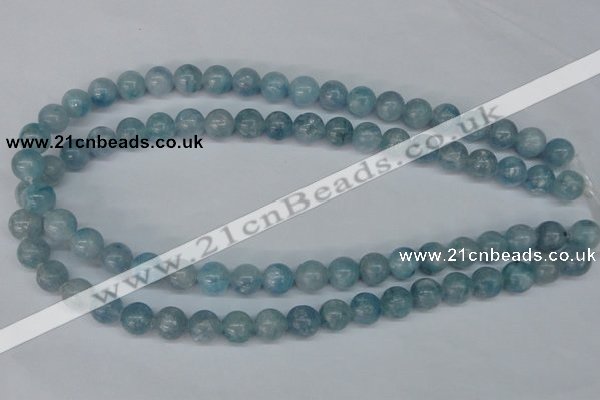 CCE52 15.5 inches 10mm round dyed natural celestite gemstone beads