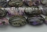 CCG102 15.5 inches 12*16mm oval charoite gemstone beads